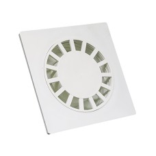 Yerüstü trap TM.14600, alt çıxışlı, plastik, 15x15 sm