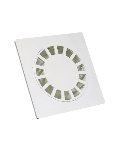 Yerüstü trap TM.14600, alt çıxışlı, plastik, 15x15 sm