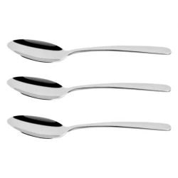 Набор ложек CS Kochsysteme Edlon, 3 шт, 15 см, нержавеющая сталь, серебристый