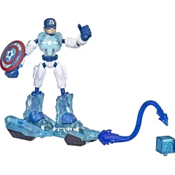 Фигурка Hasbro Avengers Bend and Flex Captain America Ice Mission F5869 Фигурка Hasbro Avengers Bend and Flex Captain America Ice Mission F5869