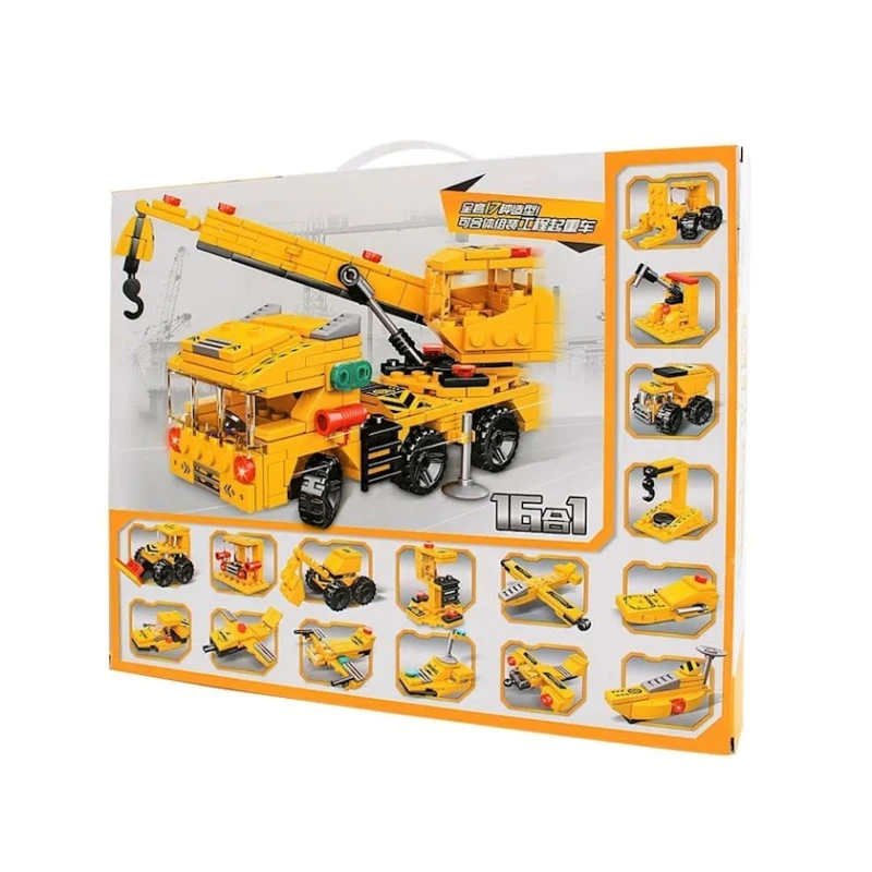 Конструктор City Building, 6+ лет, 482 элемента Конструктор City Building, 6+ лет, 482 элемента