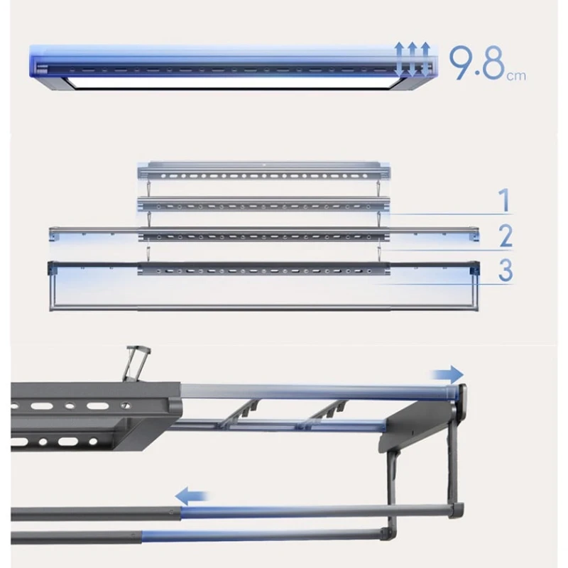 Умная сушилка для белья Xiaomi Mijia Smart Clothes Dryer Pro Умная сушилка для белья Xiaomi Mijia Smart Clothes Dryer Pro