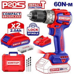 Ударная дрель Emtop ECIDL20602