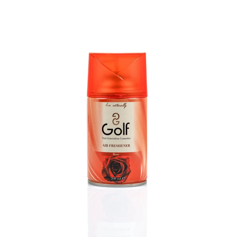 Hava təravətləndiricisi Golf Cosmetics Air Freshener Rose,qızıl gül,260 ml Hava təravətləndiricisi Golf Cosmetics Air Freshener Rose,qızıl gül,260 ml