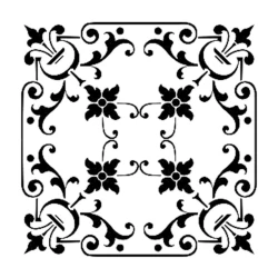 Трафарет Cadence KA Serie KA47, 22x22 см Трафарет Cadence KA Serie KA47, 22x22 см