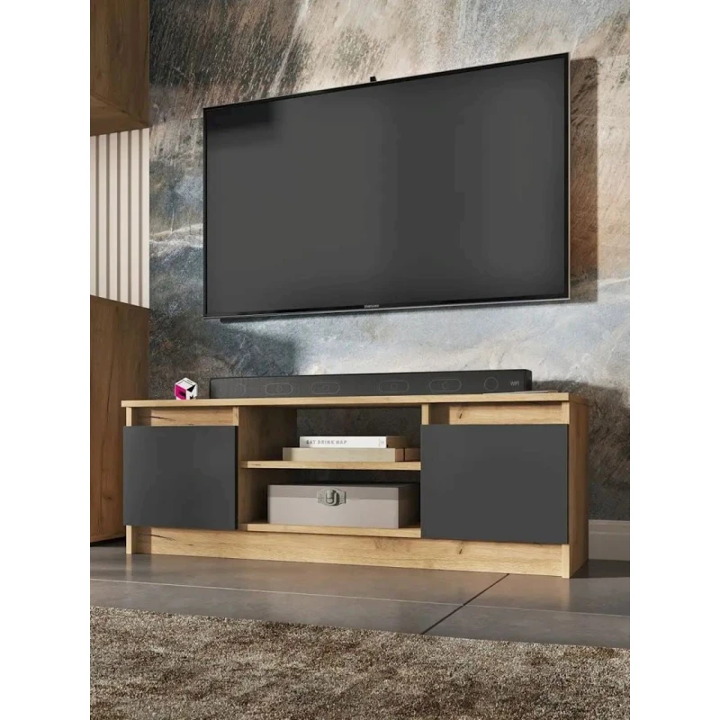 Тумба под ТВ 3563_LETNEWPicAndrZol, ЛДСП, разноцветная, 40x36x114 см