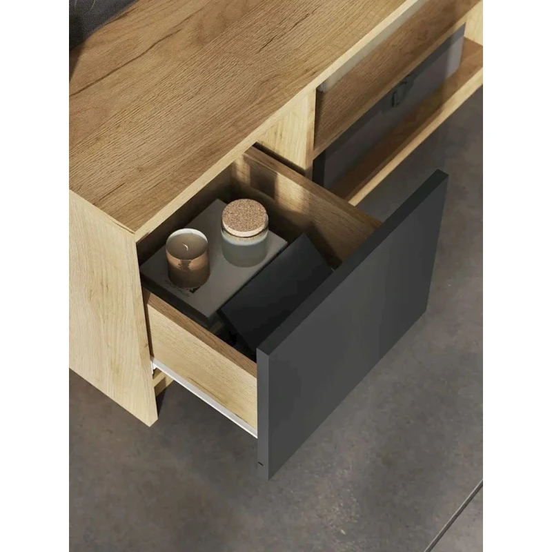 Тумба под ТВ 3563_LETNEWPicAndrZol, ЛДСП, разноцветная, 40x36x114 см