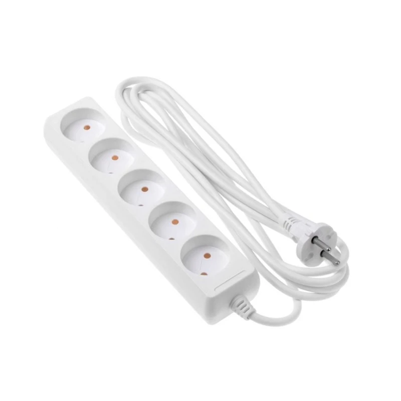 Удлинитель 2E, 3 м, 5-розеточный (2E-U05M3) Удлинитель 2E, 3 м, 5-розеточный (2E-U05M3)