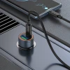 Автомобильное зарядное устройство Hoco Z57A USB + USB-C PD30W+QC3.0 Black Автомобильное зарядное устройство Hoco Z57A USB + USB-C PD30W+QC3.0 Black