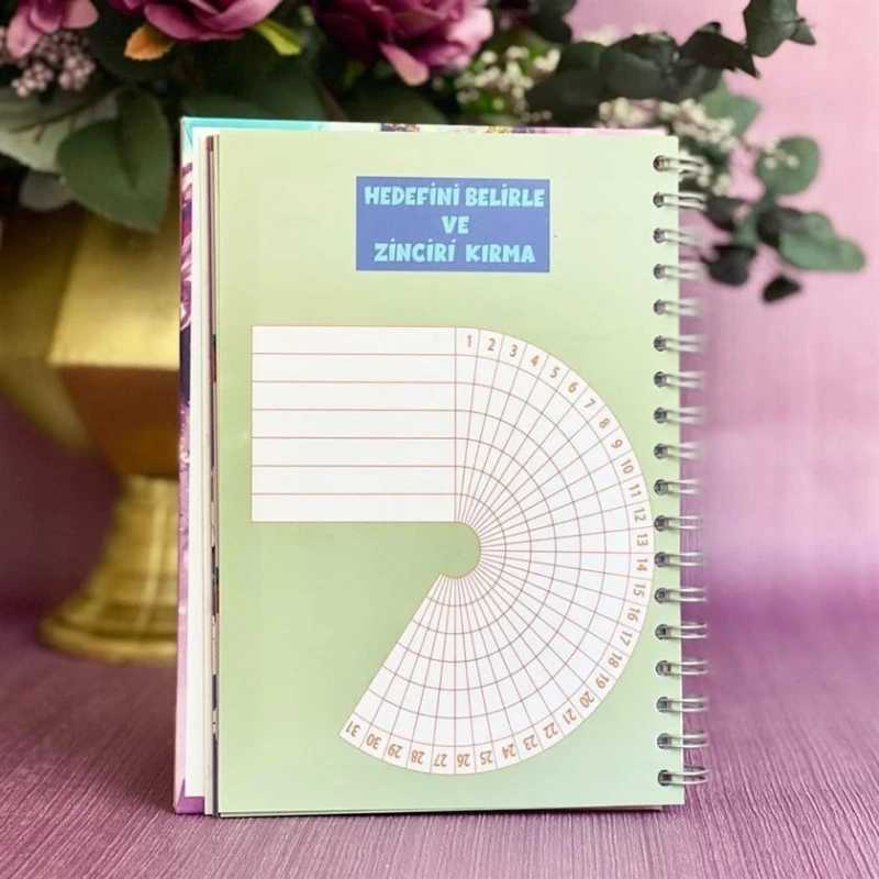 Дневник для девочек Neyseki Prensesim Üstesinden Gelirim + 4 страницы стикеров в подарок