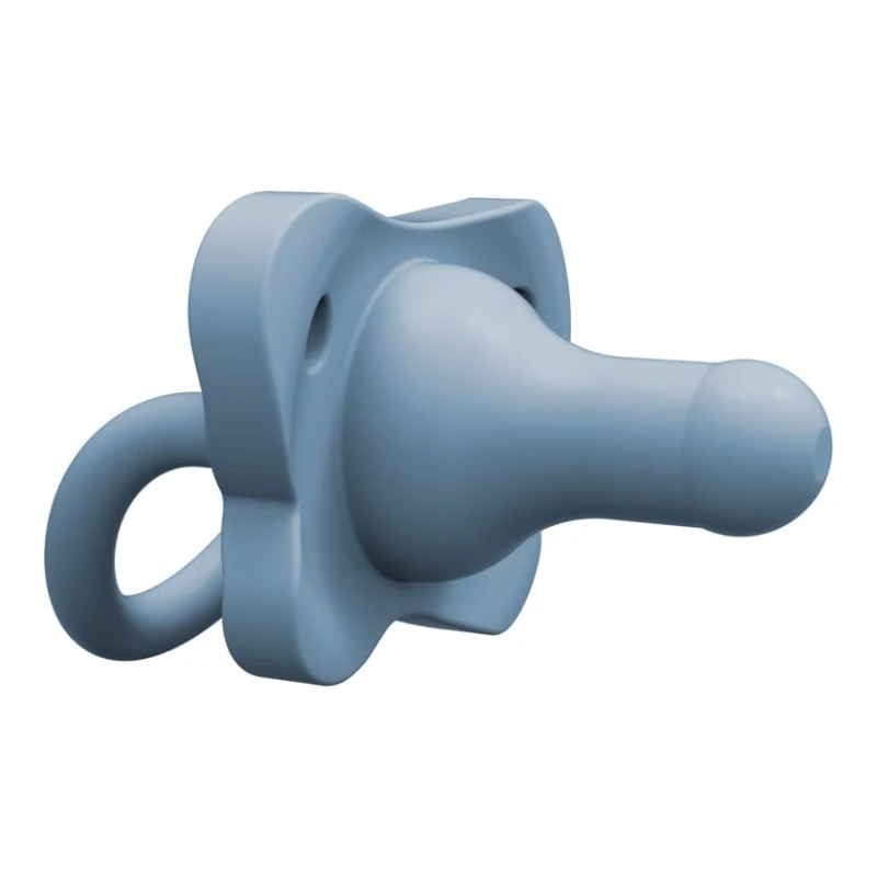 Пустышка Dr.Brown's HappyPaci, силикон, голубая, 0-6 месяцев