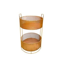 Etajer Demir 27x44 sm, taxta içlik Etajer Demir 27x44 sm, taxta içlik