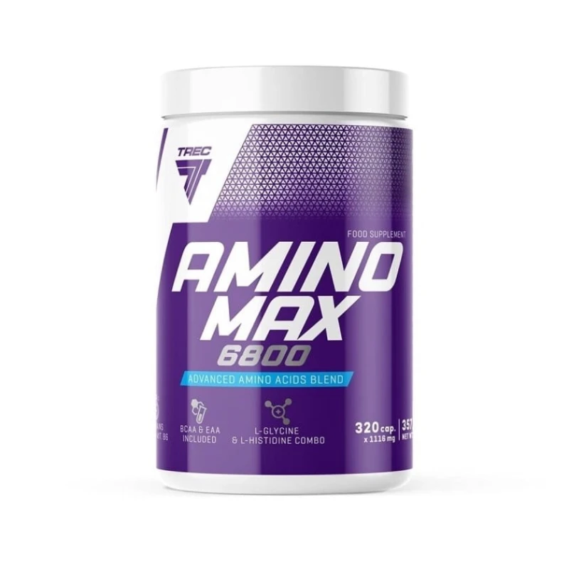 Аминокислоты Trec Amino Max 6800, 320 капсул Аминокислоты Trec Amino Max 6800, 320 капсул