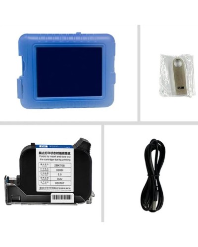 Portativ mini kodlama və tarix vuran əl printeri KD360
