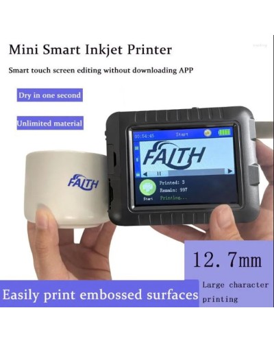 Portativ mini kodlama və tarix vuran əl printeri KD360