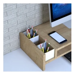 Kompüter masası Art_Komp_Masası 9, qəhvəyi, 15х54х30 sm