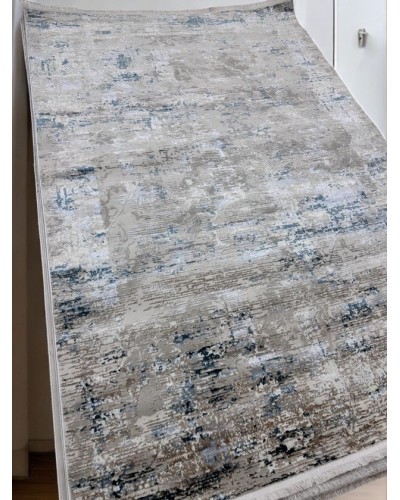 Xalça TB-0245, 100х200 sm, bambuk/ipək/kətan, rəngbərəng