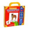 Развивающая игра Zabiaka Полезный Чемоданчик Животные и их детеныши, 3+ лет Развивающая игра Zabiaka Полезный Чемоданчик Животные и их детеныши, 3+ лет