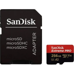 Карта памяти SanDisk Extreme PRO microSDHC UHS-I (SDSQXCZ-256G-GN6MA)