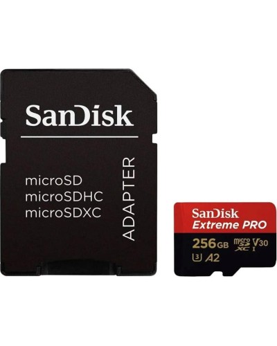 Yaddaş kartı SanDisk Extreme PRO microSDHC UHS-I (SDSQXCZ-256G-GN6MA)