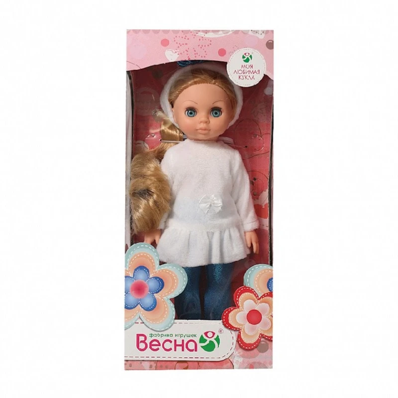 Кукла Весна Эля Мерцание осени, 30 см, винил/пластик, с длинными волосами