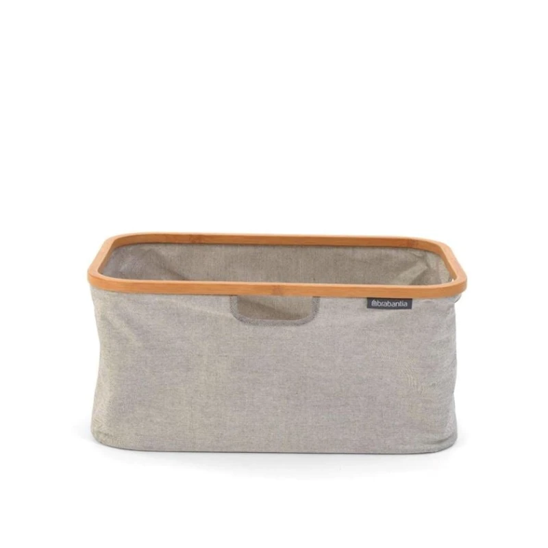 Складная корзина для белья Brabantia Foldable Laundry Basket Grey, 40 л