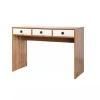 Письменный стол Neoletta, ЛДСП, 75х50х110 см, с ящиками, коричневый/белый