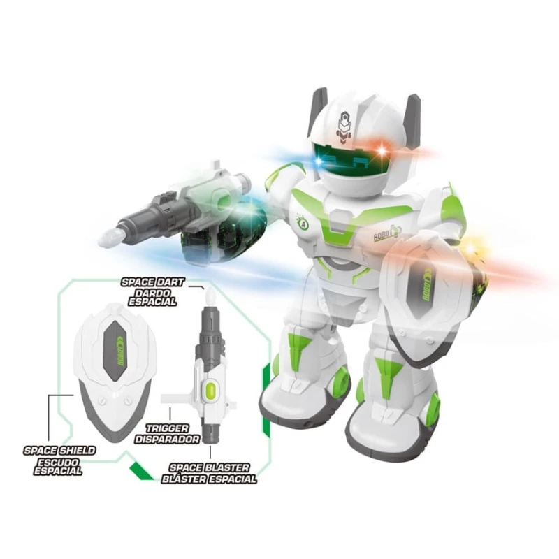 Робот WJ Tech Knight Robot RC2145, 3+ yaş Робот WJ Tech Knight Robot RC2145, 3+ yaş