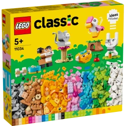 Конструктор LEGO Classic Creative Pets 11034, от 5 лет, 450 элементов