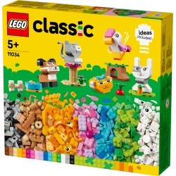Конструктор LEGO Classic Creative Pets 11034, от 5 лет, 450 элементов