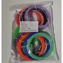 Набор пластика PLA для 3D-ручки - 10 цветов 6240_3113 Набор пластика PLA для 3D-ручки - 10 цветов 6240_3113