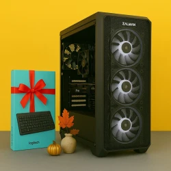 Настольный системный блок Intel Core i7-7700 RTX 3060 12GB 32GB RAM 1TB SSD 1TB HDD + Клавиатура Logitech В подарок