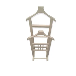 Вешалка двойная 130x40 см, кремовая Вешалка двойная 130x40 см, кремовая