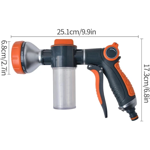 Şlanq üçün taxma-püskürdücü, 5 əd