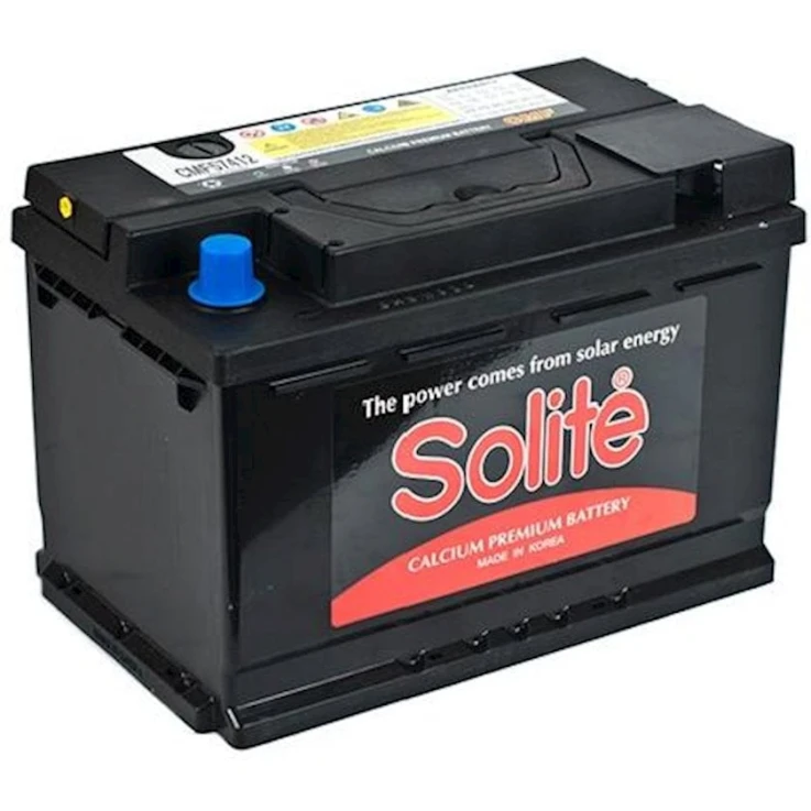 Аккумулятор автомобильный Solite 74Ah CMF57412 Аккумулятор автомобильный Solite 74Ah CMF57412