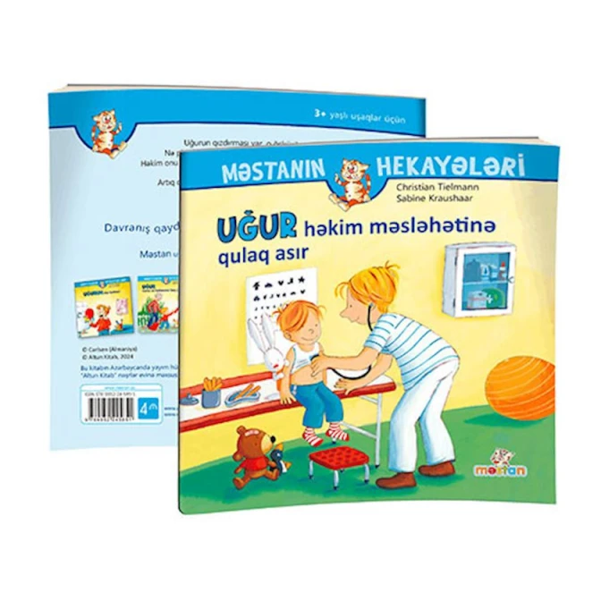 Книга Altun Kitab Uğur həkim məsləhətlərinə qulaq asır, автор Christian Tielmann, Sabine Kraushaar, 24 стр Книга Altun Kitab Uğur həkim məsləhətlərinə qulaq asır, автор Christian Tielmann, Sabine Kraushaar, 24 стр