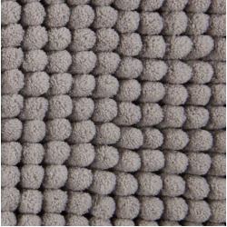 Коврик для ванной JYSK Fagersta 2520558, 50x80 см, полиэстер, серый