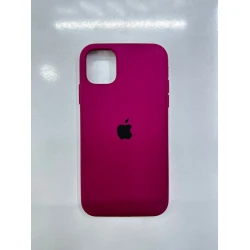 Чехол для Apple iPhone 11, силикон, бархатный, фиолетовый