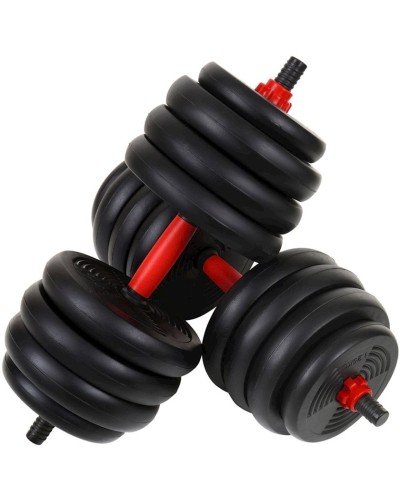 Qantellər Dumbbell 2 əd, hər biri 20 kq, qara
