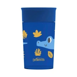 Чашка-поильник с крышкой Dr.Brown's Cheers 360 Blue, 300 мл, 9 мес+. Чашка-поильник с крышкой Dr.Brown's Cheers 360 Blue, 300 мл, 9 мес+.