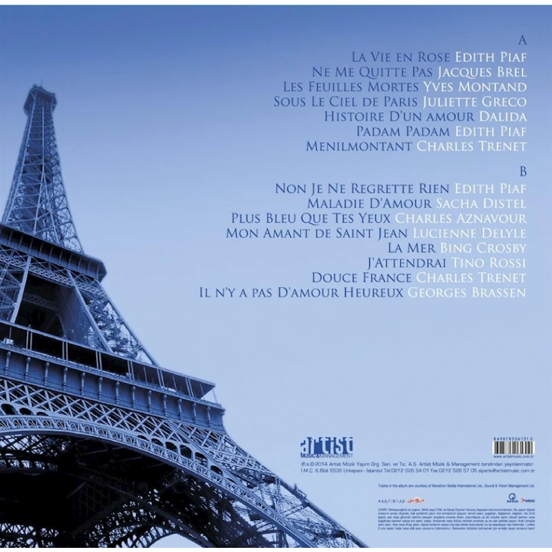 Виниловая пластинка Artist Müzik La Vie En Rose Виниловая пластинка Artist Müzik La Vie En Rose