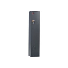 Silah seyfi AIKO Чирок 1528, açarlı, boz