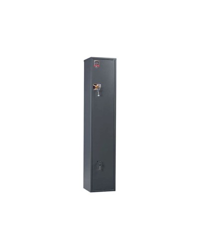 Silah seyfi AIKO Чирок 1528, açarlı, boz