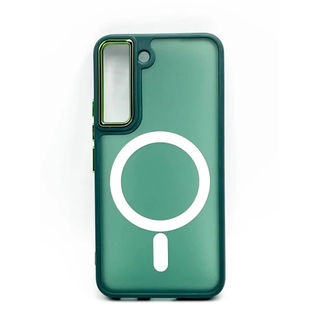 Çexol MagSafe Samsung Galaxy S22 üçün, yaşıl
