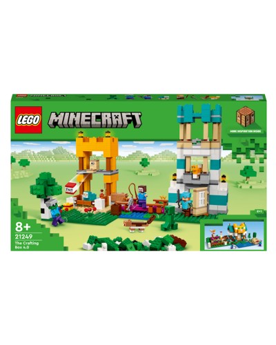 Konstruktor LEGO Minecraft The Crafting Box 4.0 21249, 8+ yaş, 605 əd