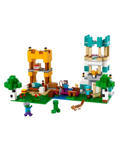 Konstruktor LEGO Minecraft The Crafting Box 4.0 21249, 8+ yaş, 605 əd