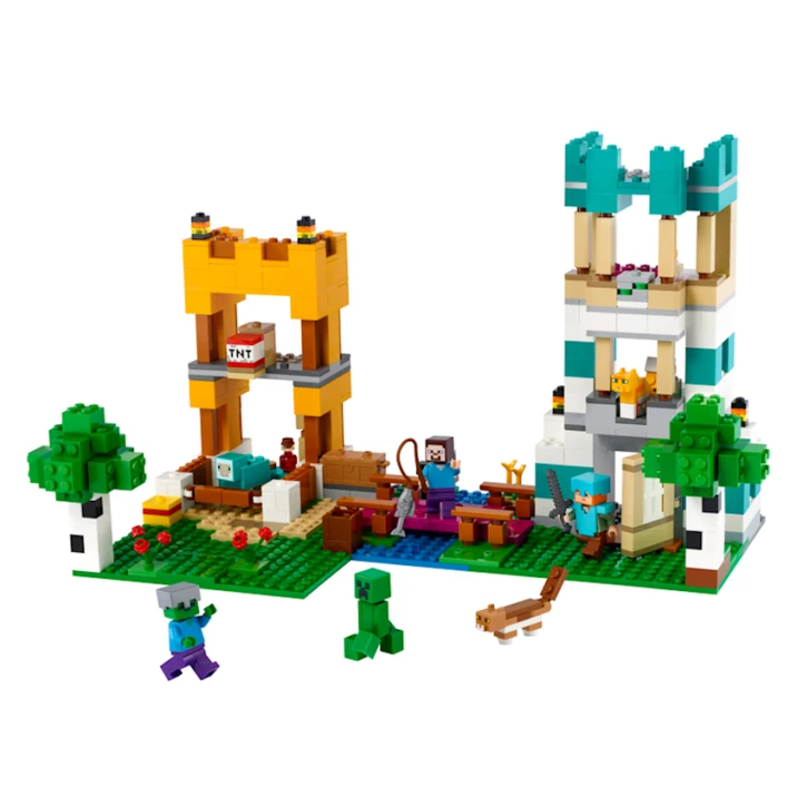 Конструктор LEGO Minecraft The Crafting Box 4.0 21249, 8+ лет, 605 шт