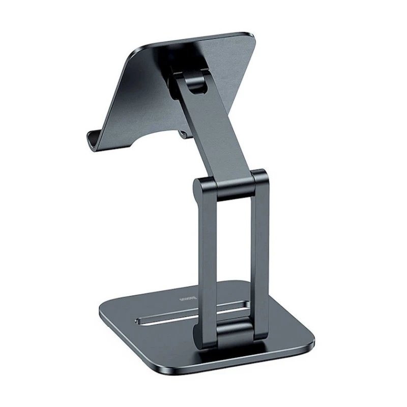 Держатель для телефона Baseus Foldable Metal Desktop Holder for Phones, Gray Держатель для телефона Baseus Foldable Metal Desktop Holder for Phones, Gray