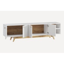 Tumba Imin 12115562, LDSP, ağ, 180x51x42 sm