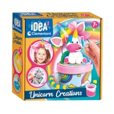 Əl işi dəsti Clementoni 18690 Idea Unicorn Creations Clay And Paint, 7+ yaş